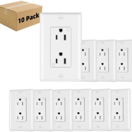 15A Outlet Socket 10Pack